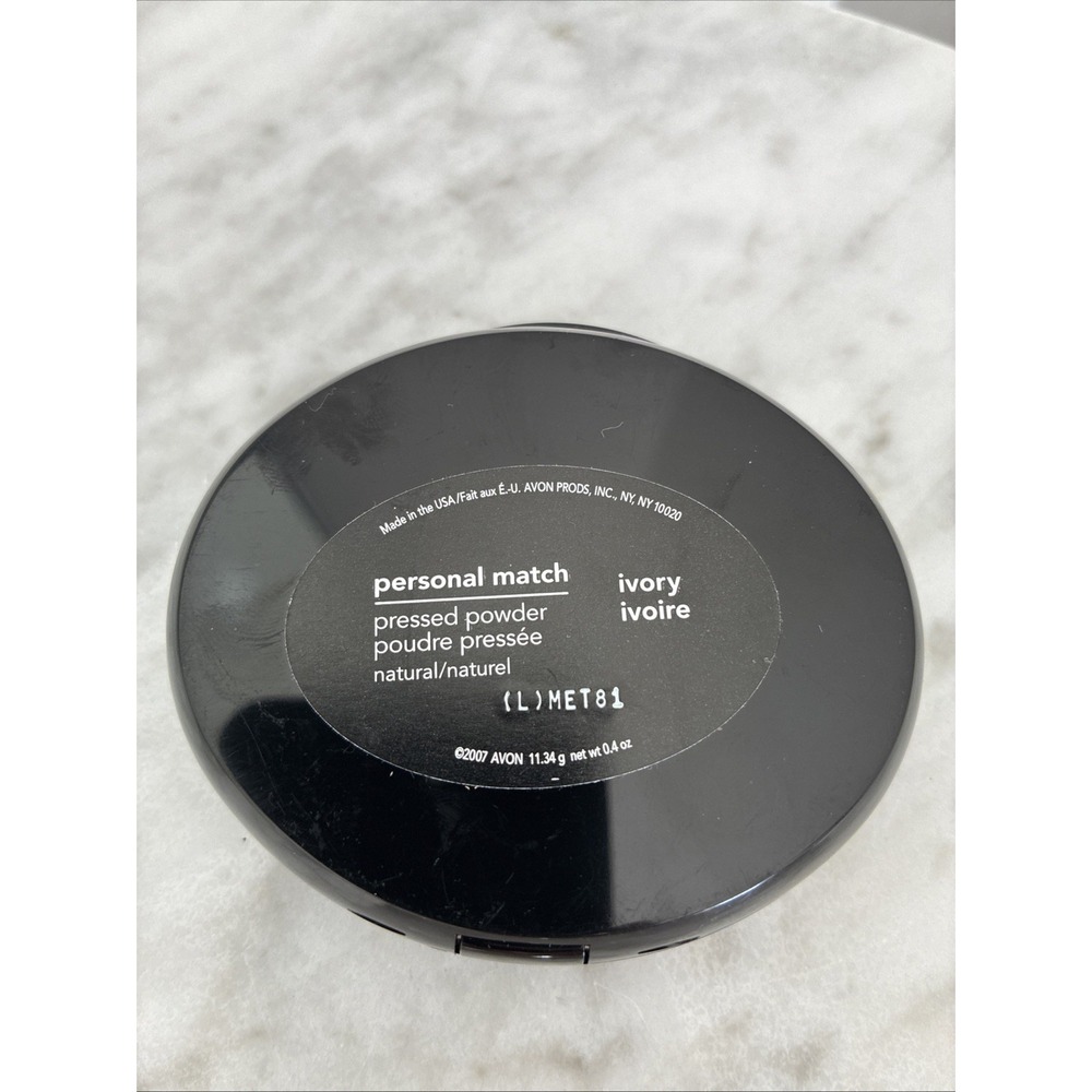 AVON personal match pressed powder for face - ivory New Old Stock
